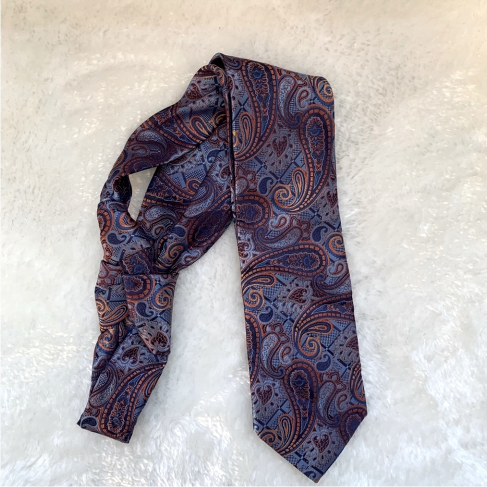 Stacy Adams Paisley print tie